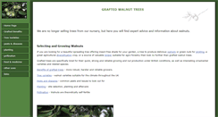 Desktop Screenshot of graftedwalnuts.co.uk