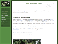 Tablet Screenshot of graftedwalnuts.co.uk